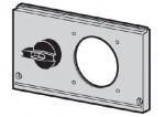 Лицевая панель с механической блокировкой и выключателем нагрузки FMCE49, Розетка 32A, 1 ряд