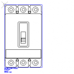 140UE-J2F3-D16 Allen-Bradley IEC Molded Case Circuit Breaker / 160A / Interrupting Rating at 480V 60Hz: 25kA