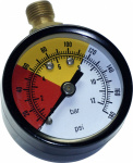 Aerotec Manometer 9415204    Aussengewinde 1/8" 1 S