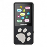 Плеер MP3 Digma S3 4Gb черный/серый/1.8/FM/microSD