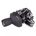 Фонарь налобный H2-L1WZ-3AAA-bk 1Вт LED zoom черн. ФАZА 4897062851437