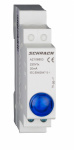 AZ106803 Schrack Technik Reiheneinbau-Einzel-LED AMPARO, blau, 230V-AC