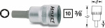 Hazet  8801K-4 Innen-Sechskant Steckschluessel-Bit-