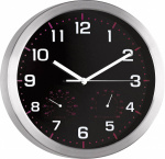 Mebus 41882 Quarz Wanduhr 30 cm x 4.2 cm Aluminium