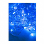 Гирлянда 10.8м (9.3+1.5) 100LED син. прозр. провод 8 режимов мигания IP20 син. Космос KOC_GIR100LED_B