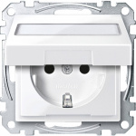Merten   Steckdose System M Polarweiss MEG2312-0319