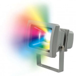 Прожектор ULF-S01-10W/RGB/RC LED 10Вт IP65 картон Uniel 07467