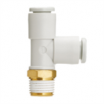 KQ2Y02-M5A SMC KQ2Y, One-touch Fitting White Color - Male Run Tee