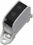 Reihenklemme  PA Lichtgrau (RAL 7035), Schwarz 1po