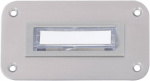 Heidemann 70065 Klingelplatte beleuchtet 1fach Ede
