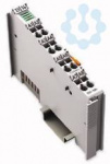 Модуль выхода дискретный 8-канал. 24В пост. тока 0.5 A с защитой от корот. замыкания WAGO 750-530