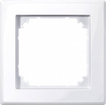 Merten  Rahmen Abdeckung System M Weiss 478125