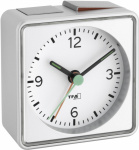 TFA 60.1013.54 Quarz Wecker Silber Alarmzeiten 1 F