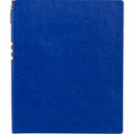 Бизнес-тетрадь Attache Light Book A4 96л,клетка,цв.срез, кожзам ярко-синий