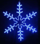 Фигура из дюралайта "Снежинка большая" 95х95см 56Вт 220В IP44 син. NEON-NIGHT 501-332