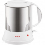 Чайник Bosch TWK1201N 1.7л. 1800Вт белый (нержавеющая сталь)