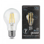 Лампа светодиодная Filament Graphene A60 12Вт 4100К E27 Gauss 102802212