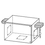 Siemens BVP:611112 Einspeisekasten  Aluminium Lich