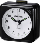 Hama 00136239 Quarz Wecker Schwarz Alarmzeiten 1 F
