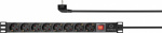 Renkforce RF-3426424 Steckdosenleiste 19 Zoll 8fac