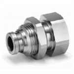 KQB2E10-02 SMC KQB2E, Metal One-touch Fitting, Bulkhead Connector