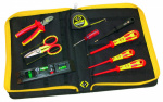 C.K.  595002 Elektriker Werkzeugset in Tasche 10te