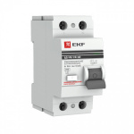 Выключатель дифференциального тока (УЗО) 2п 63А 100мА тип A ВД-100 PROxima (электромех.) EKF elcb-2-63-100-em-a-pro