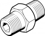 FESTO Doppelnippel 534152 ESK-1/4-3/8  Aussengewind