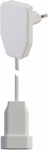 NVB 104575 Strom Verlaengerungskabel   Weiss 5 m