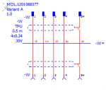 1201088377 Molex REC M12 ETH 4P DC FE WSOR BM 0.5M