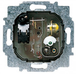 Механизм комнатного терморегулятора с нормально-закрытым контактом с выкл. 10А/250В ABB 2CLA814010A1001