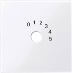 Merten   Abdeckung System M Weiss 452025