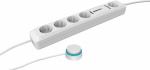 Basetech 1417344 Steckdosenleiste mit Schalter 5fa
