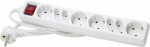 Kopp 129502003 Steckdosenleiste mit Schalter 8fach