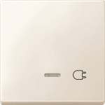 Merten  Abdeckung Wechselschalter Antik Weiss 43724