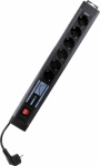 REV 0015663513 Steckdosenleiste mit Schalter 6fach
