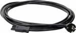 Kopp 226406042 1 Stueck Netzkabel  Schwarz 6 m