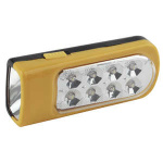 Фонарь TKB8L  2 в1 8LED +1LED пластик 3хAA полиб. Трофи Б0025681