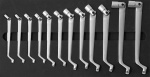 Kunzer  7RG12 Doppel-Ringschluessel-Satz 12teilig 8