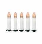 Гирлянда "Свечи LED" 10м 50LED 4Вт 220В IP20 тепл. бел. NEON-NIGHT 303-085