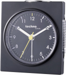 Techno Line Model Q schwarz Quarz Wecker Schwarz (