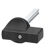 Handgriff   Schwarz       Siemens 3KX35161AA