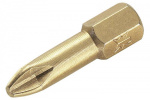 Wolfcraft  Kreuzschlitz-Bit PH 1 S2-Stahl diamantb