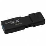 Флеш-память Kingston DataTraveler 100 G3, 128Gb, USB 3.0, чер,DT100G3/128GB
