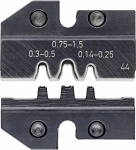 Knipex  97 49 44 Crimpeinsatz Gerollte Kontakte  0