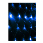 Гирлянда Сеть 1.8х1.7м 240LED с контроллером (разные режимы мигания) шнур 3м IP20 син. Космос KOC_NET240LED_B