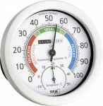 TFA 45.2028 Tisch, Wand Thermo-/Hygrometer Weiss