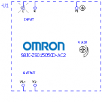 S8JC-ZS01505CD-AC2 Omron Power supplies, Single-phase, S8JC