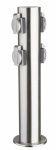 Heitronic 35104 Gartensteckdose   Edelstahl