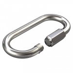 Kettennotglied mit Schraube 4 mm Edelstahl A2 doern